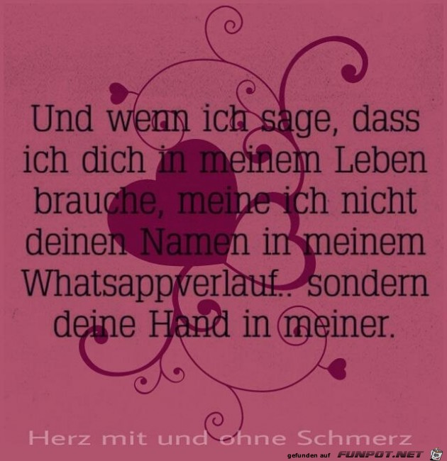 deine Hand deine Hand