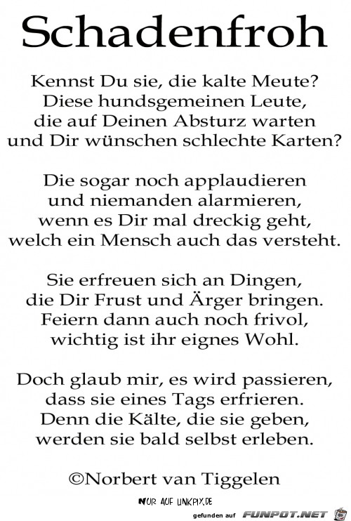 schadenfroh schadenfroh