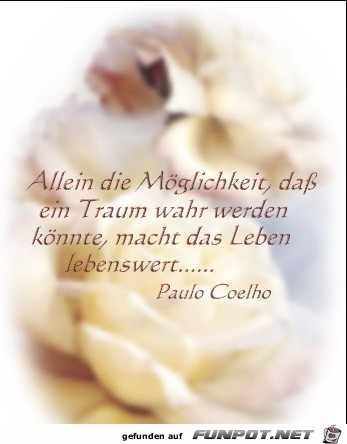 ein Traum ein Traum