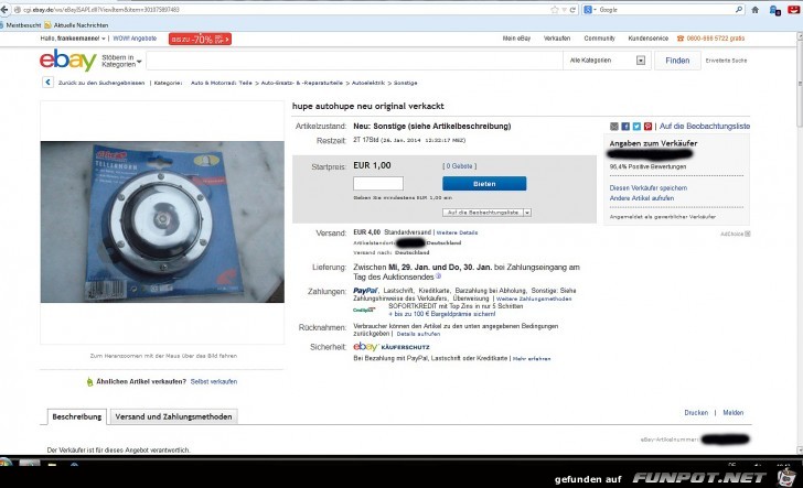 Hallo, habe bei ebay eine... Hallo, habe bei ebay eine...