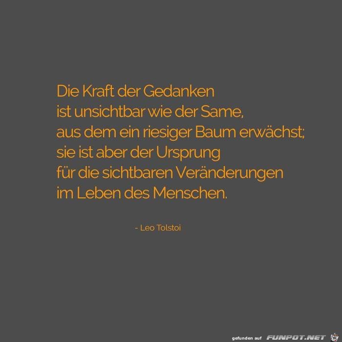 Die Kraft der Gedanken Die Kraft der Gedanken