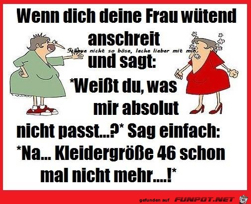 Wenn dich deine Frau