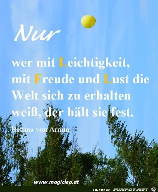 Leichtigkeit Leichtigkeit