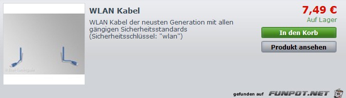 WLAN-Kabel WLAN-Kabel