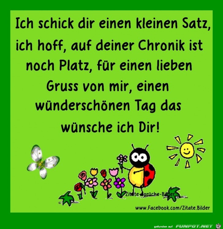 Wunder schoenen Tag Wunder schoenen Tag