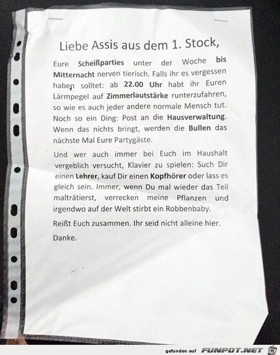liebe Assis aus dem liebe Assis aus dem