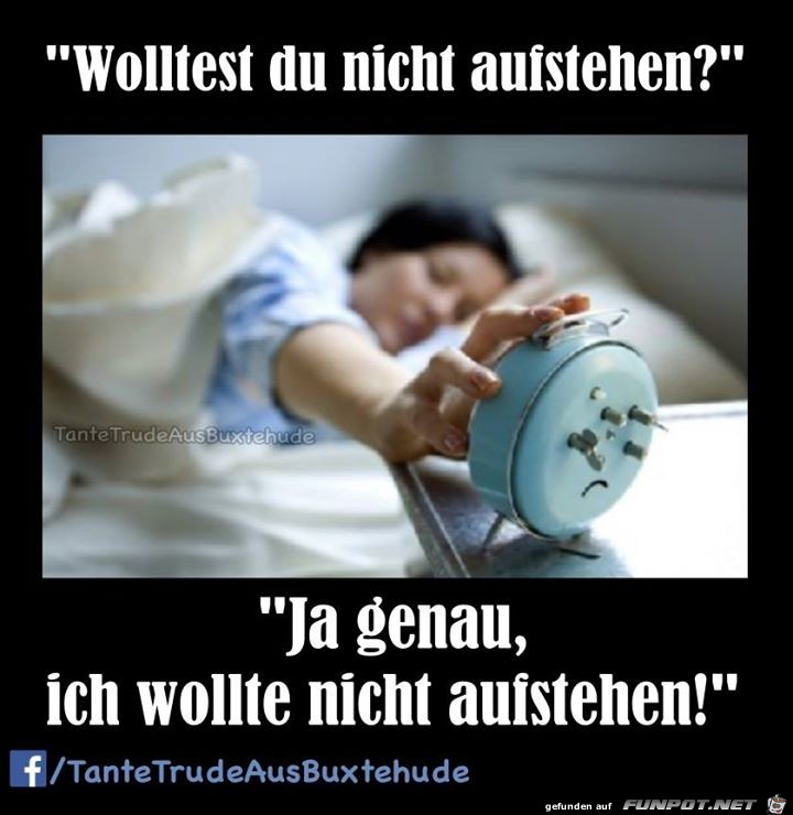 Nicht aufstehen Nicht aufstehen