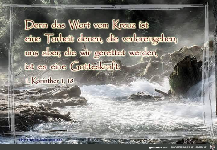 1. Korinther 1.18 1. Korinther 1.18