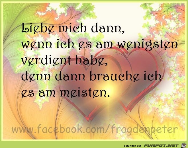 Liebe mich