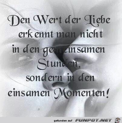 Den Wert der Liebe... Den Wert der Liebe...
