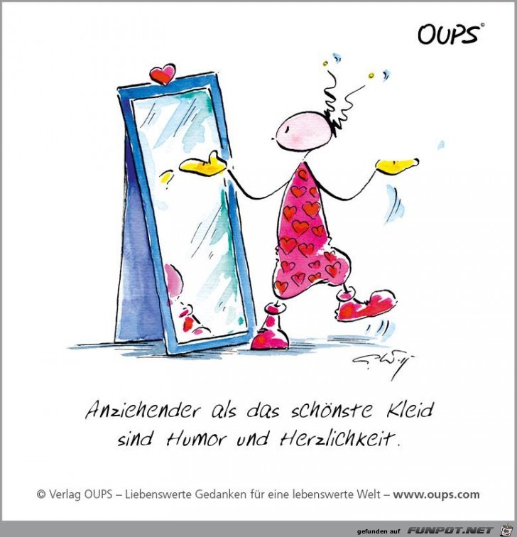 Humor und Herzlichkeit