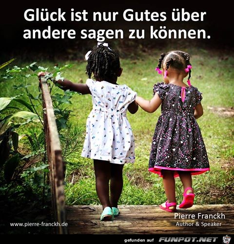 Glueck ist nur Gutes