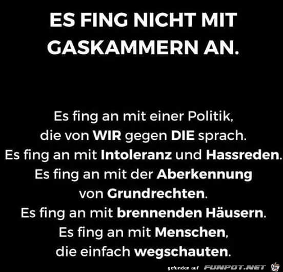 Es fing an Es fing an