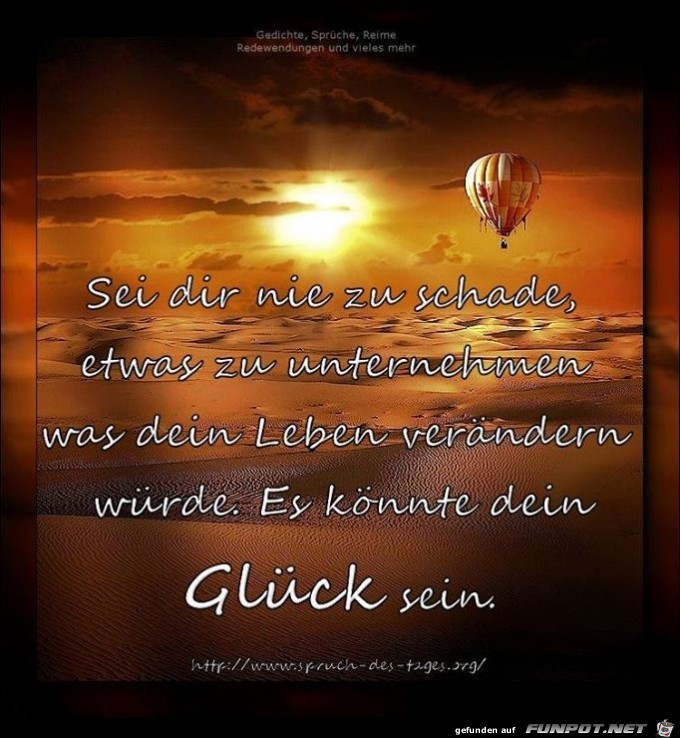 Glueck sein