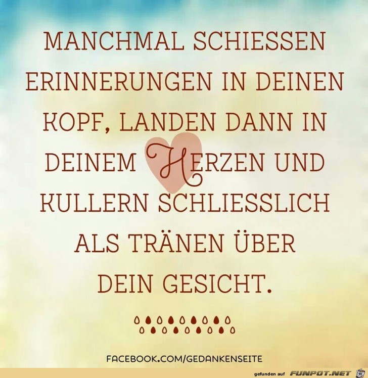 manchmal