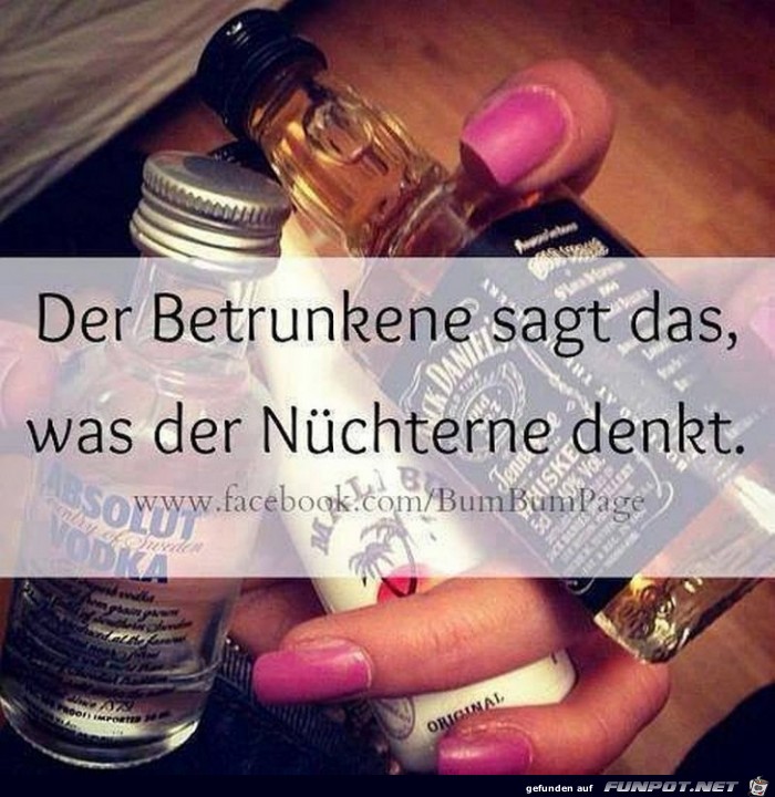 Der Betrunkene sagt Der Betrunkene sagt