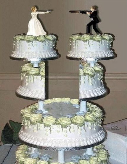 Wedding is Over Cake