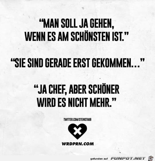 Man soll ja gehen Man soll ja gehen
