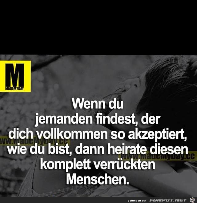 Wenn du jemanden findest Wenn du jemanden findest