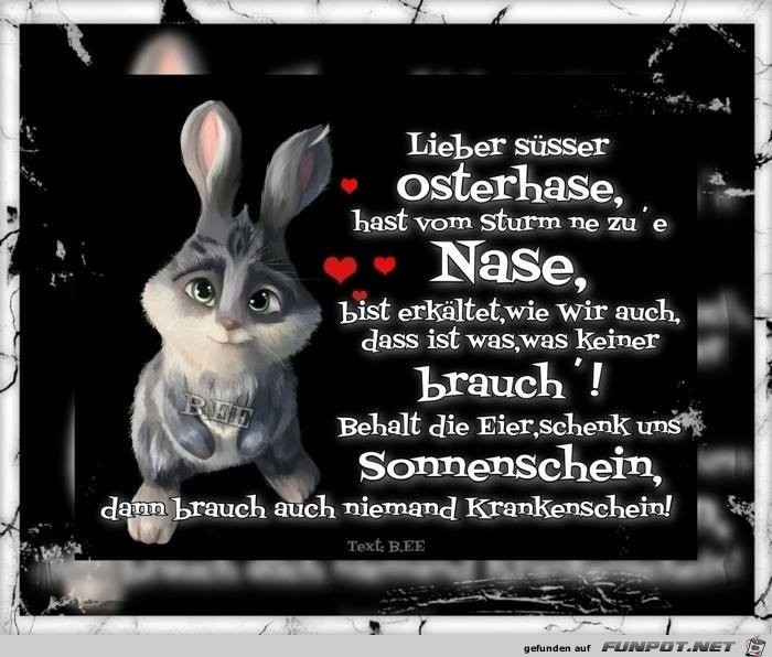 Lieber Osterhase