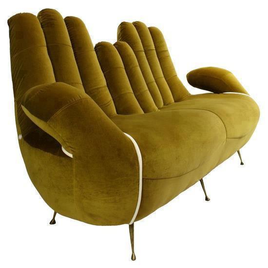 The Hands vintage sofa