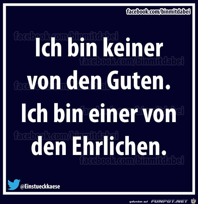 Ich bin einer Ich bin einer