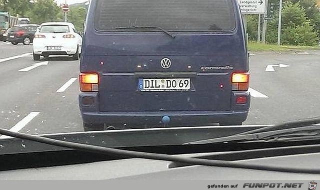 Nummernschild Nummernschild