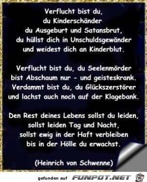 verflucht bist du verflucht bist du