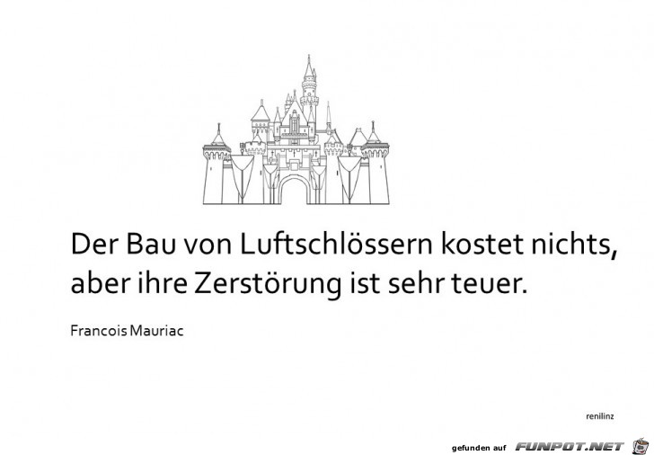 der bau von Luftschloessern