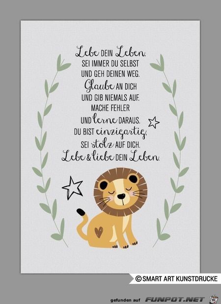 lebe dein Leben lebe dein Leben