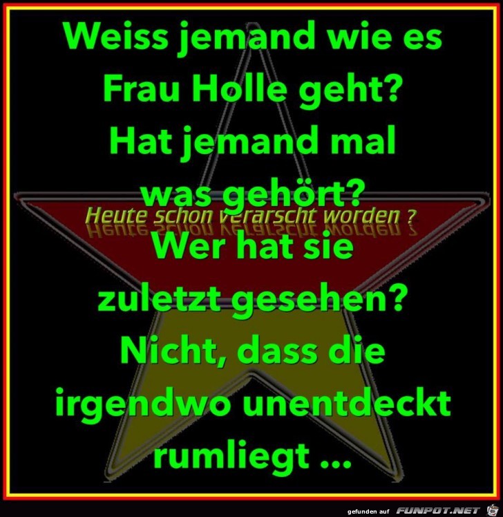 Frau Holle Frau Holle