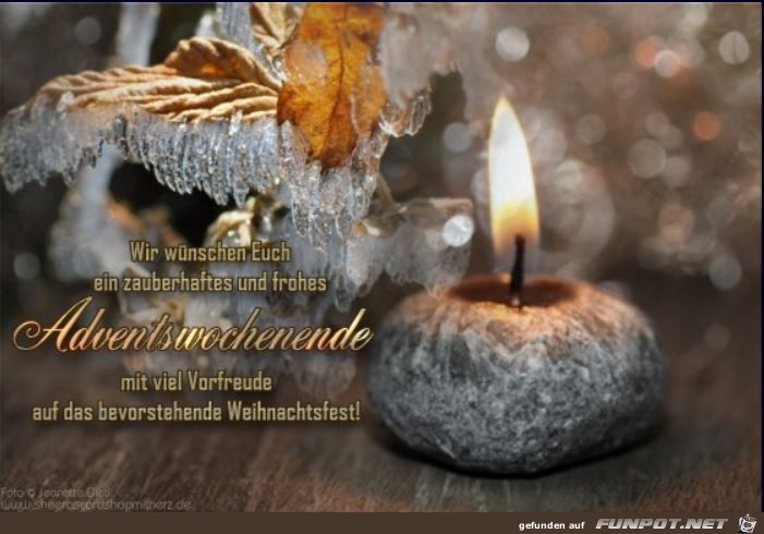 Wir wuenschen ein schoenes Adventswochenende Wir wuenschen ein schoenes Adventswochenende