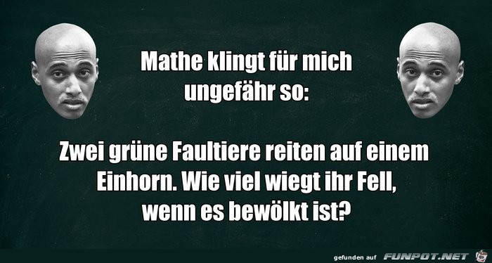 Mathematik ist schwer