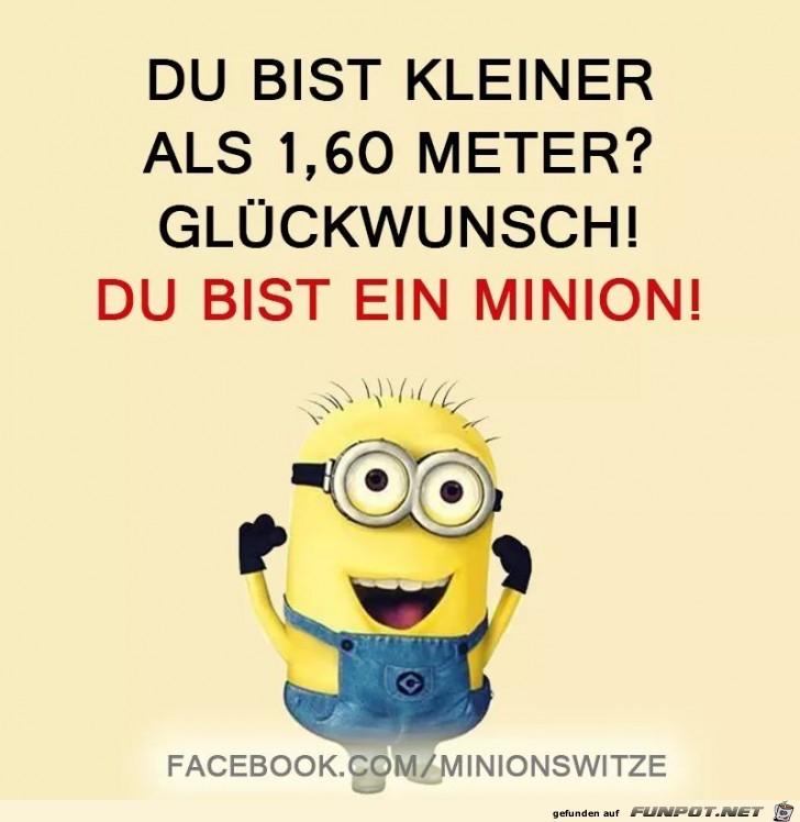 du bist kleiner du bist kleiner