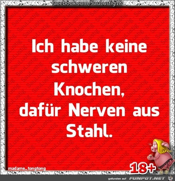 Nerven aus Stahl