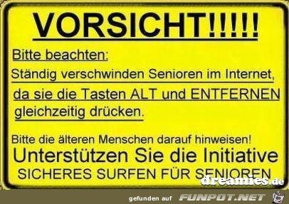vorsicht vorsicht