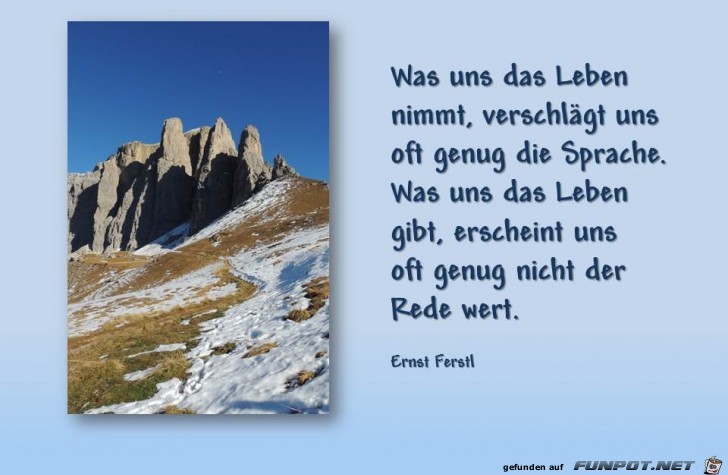 was uns das leben nimmt was uns das leben nimmt