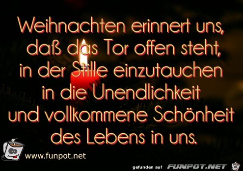 Weihnachten erinnert uns Weihnachten erinnert uns