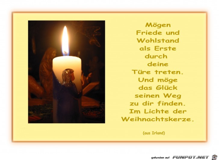 moegen Friede und moegen Friede und