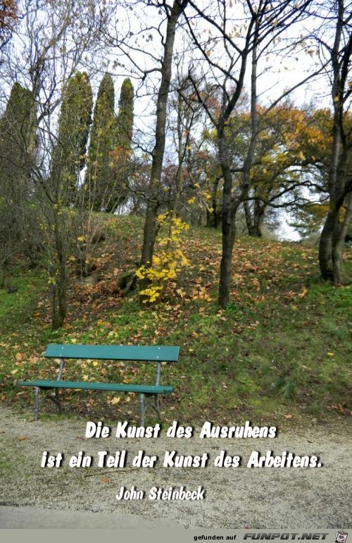 Die Kunst des Ausruhens Die Kunst des Ausruhens