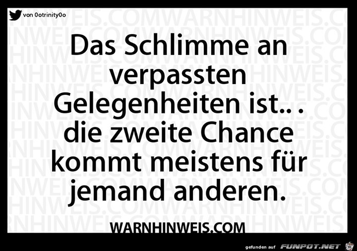 Zweite Chance Zweite Chance