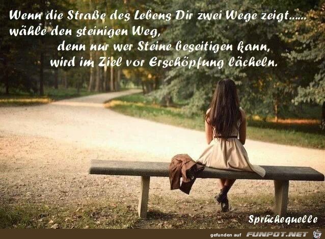 Wenn die Straße des Lebens Wenn die Straße des Lebens