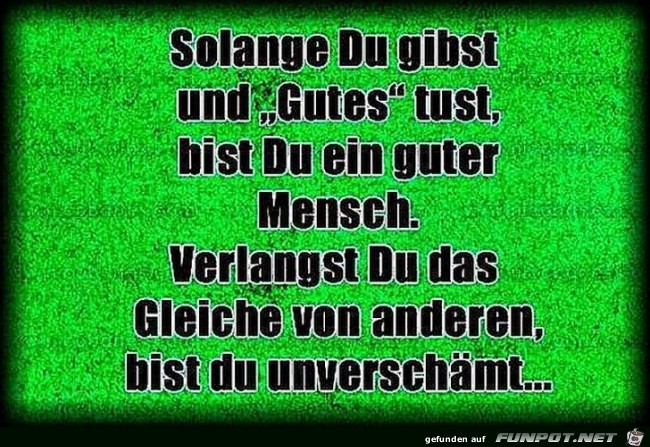 guter Mensch guter Mensch