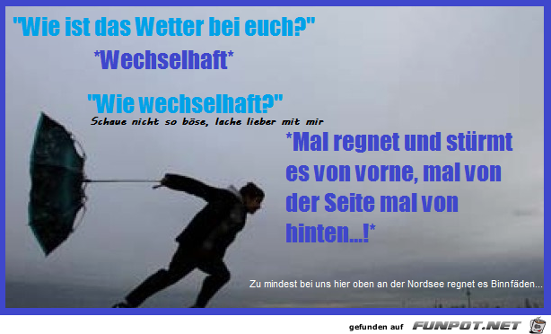 Wie ist das Wetter Wie ist das Wetter