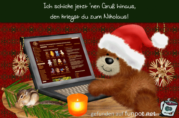 Nikolaus-karte Nikolaus-karte