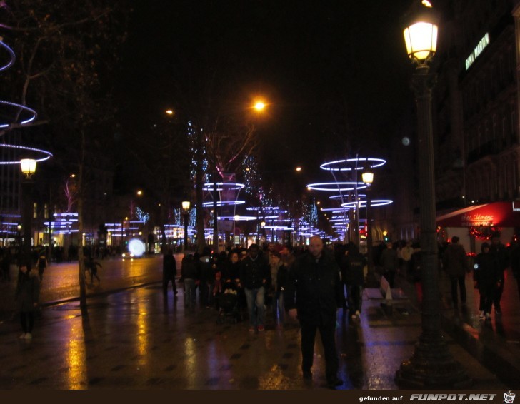 59 Champs-Elysees nachts