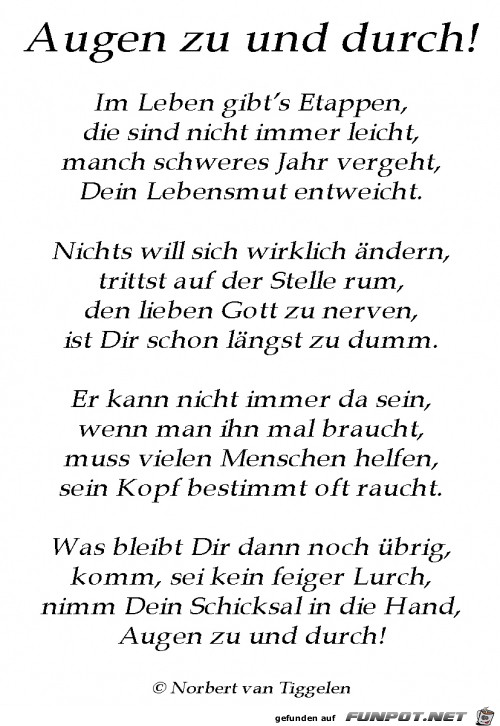 augen zu und durch augen zu und durch