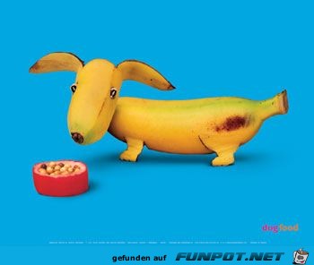 Bananen-Hund