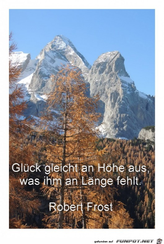 Glck gleicht an Hhe aus...