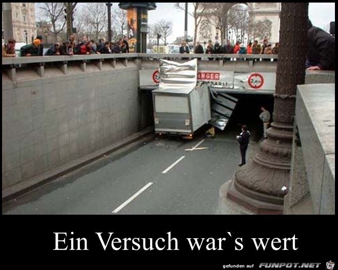 ein Versuch ein Versuch